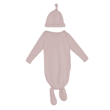 Knotted Gown & Hat Set