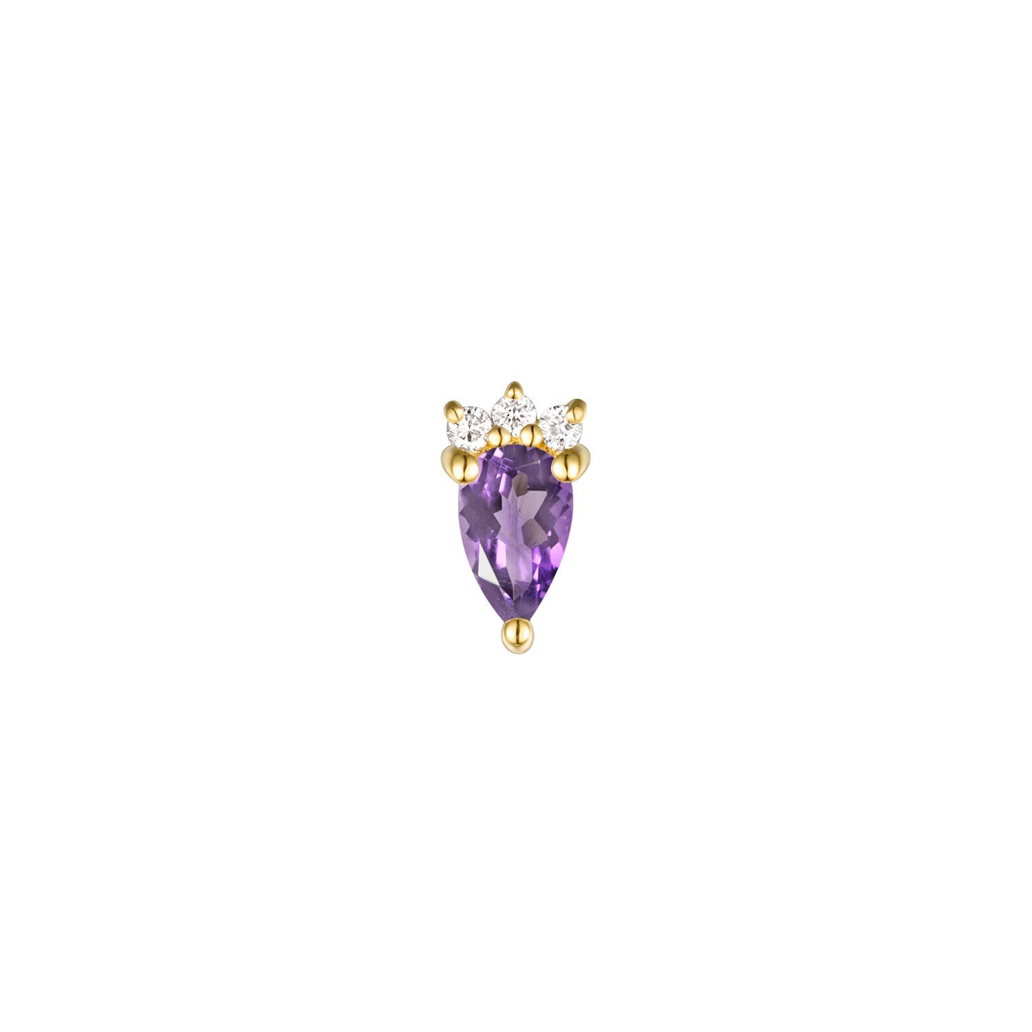 Leia - Pear Faceted Gemstone