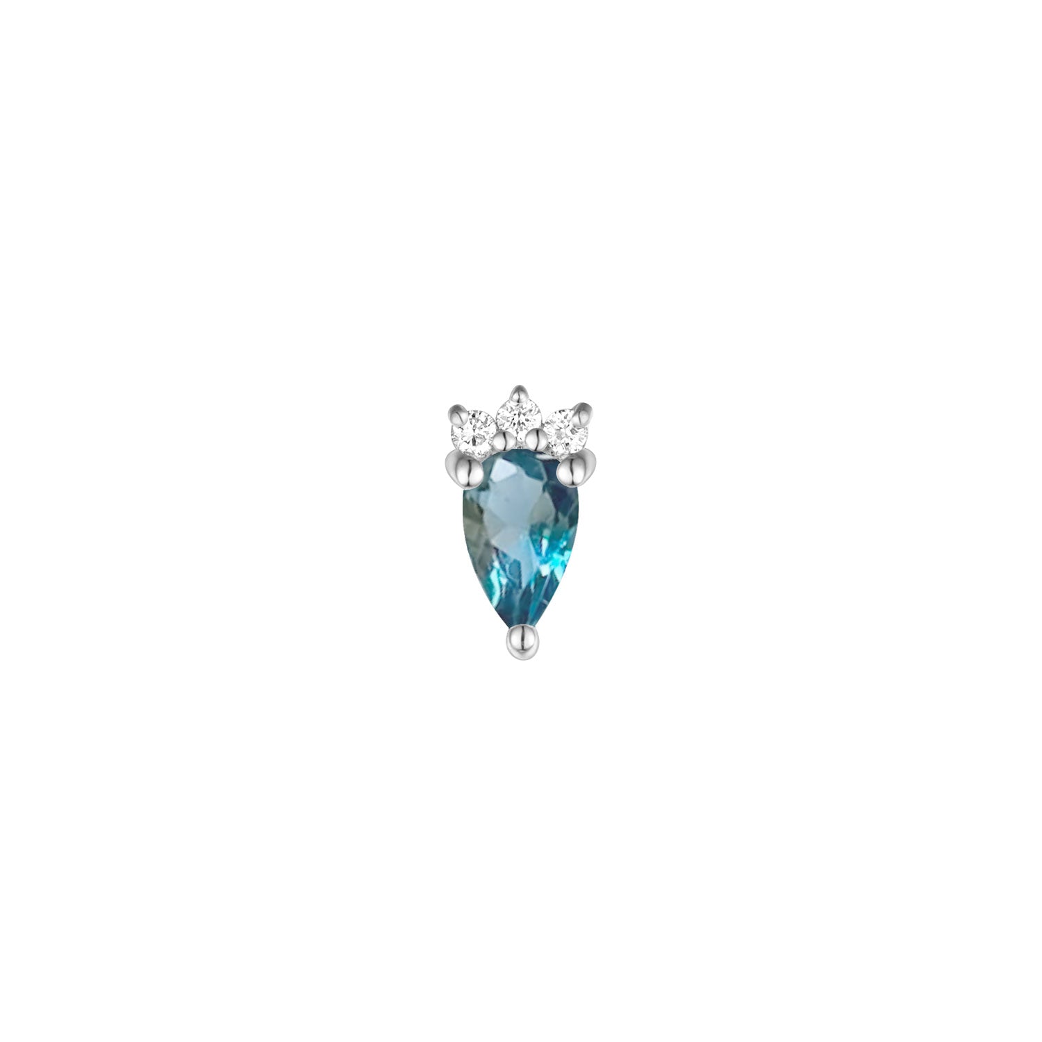 Leia - Pear Faceted Gemstone