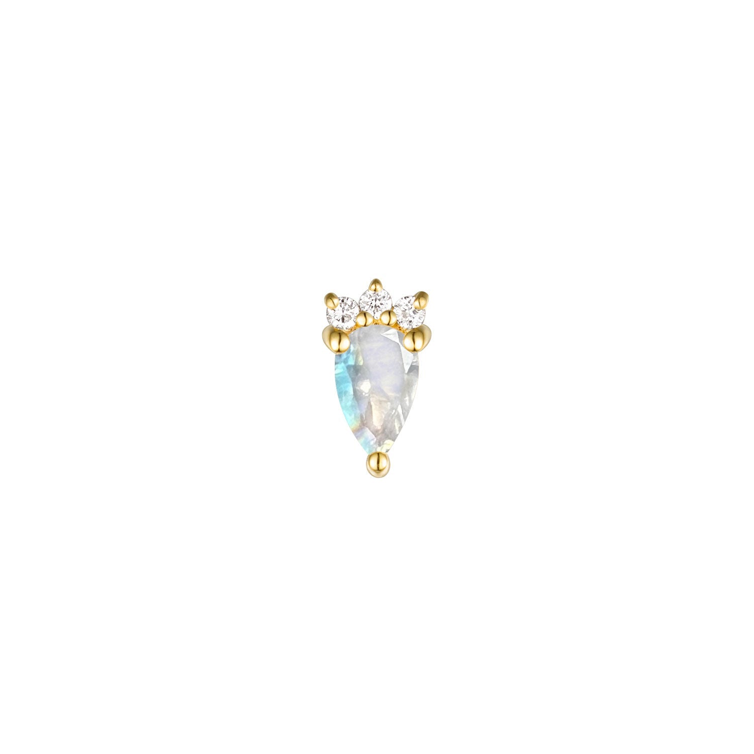 Leia - Pear Faceted Gemstone