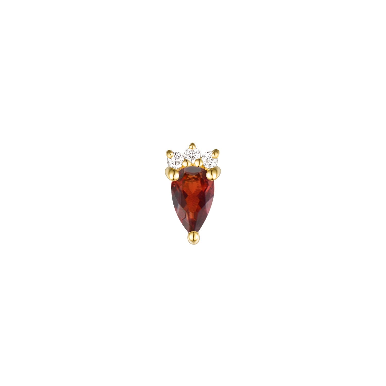 Leia - Pear Faceted Gemstone