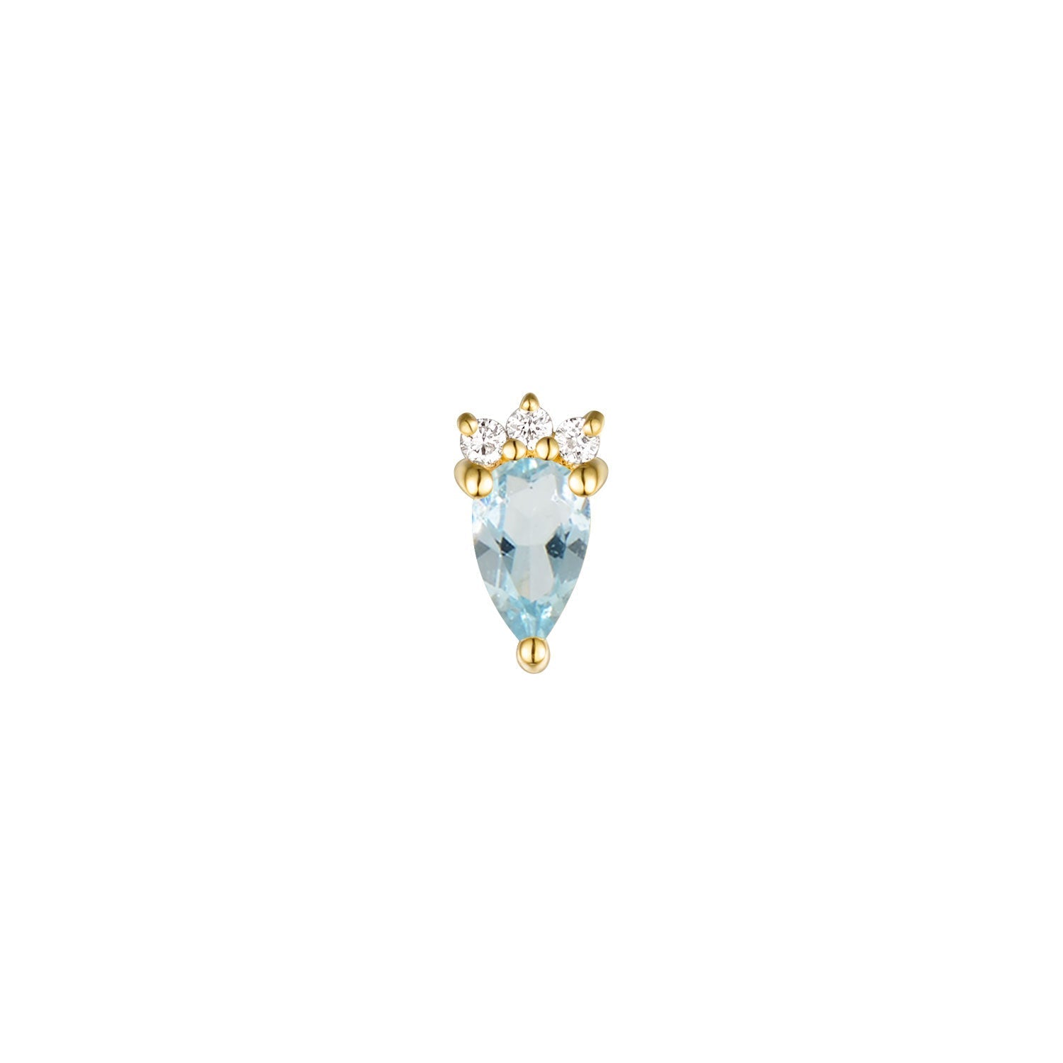 Leia - Pear Faceted Gemstone