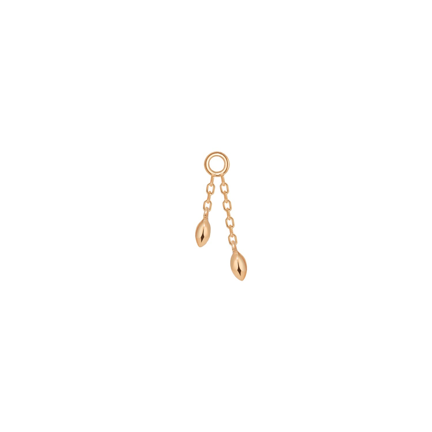 Marquise Bead Drop Charm
