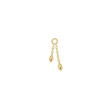 Marquise Bead Drop Charm
