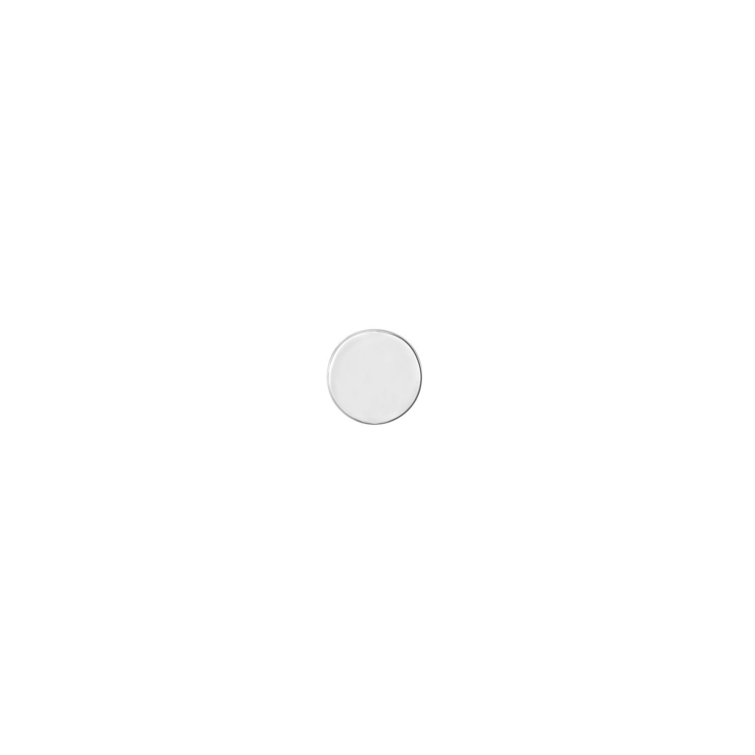 Solid Gold Disc - Flat