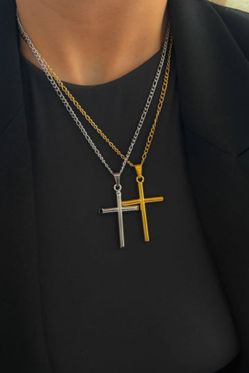 Large Cross Necklace