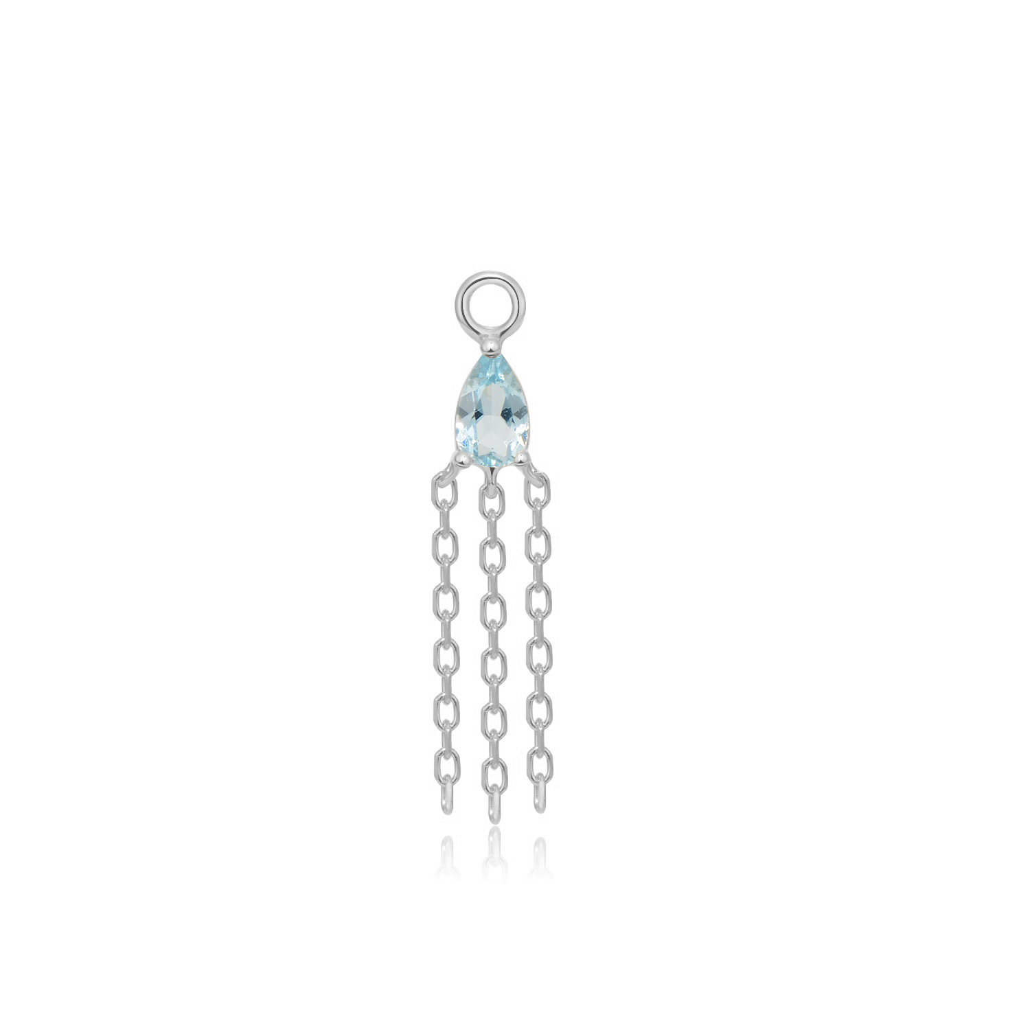 Veronika Mini Charm - Colored Gemstone
