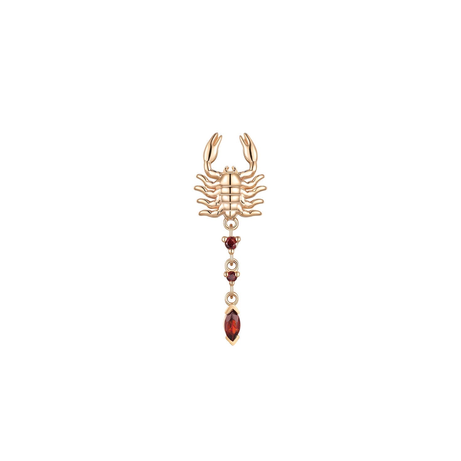 Draco - Scorpion Gemmed Tail with Stinger Dangle