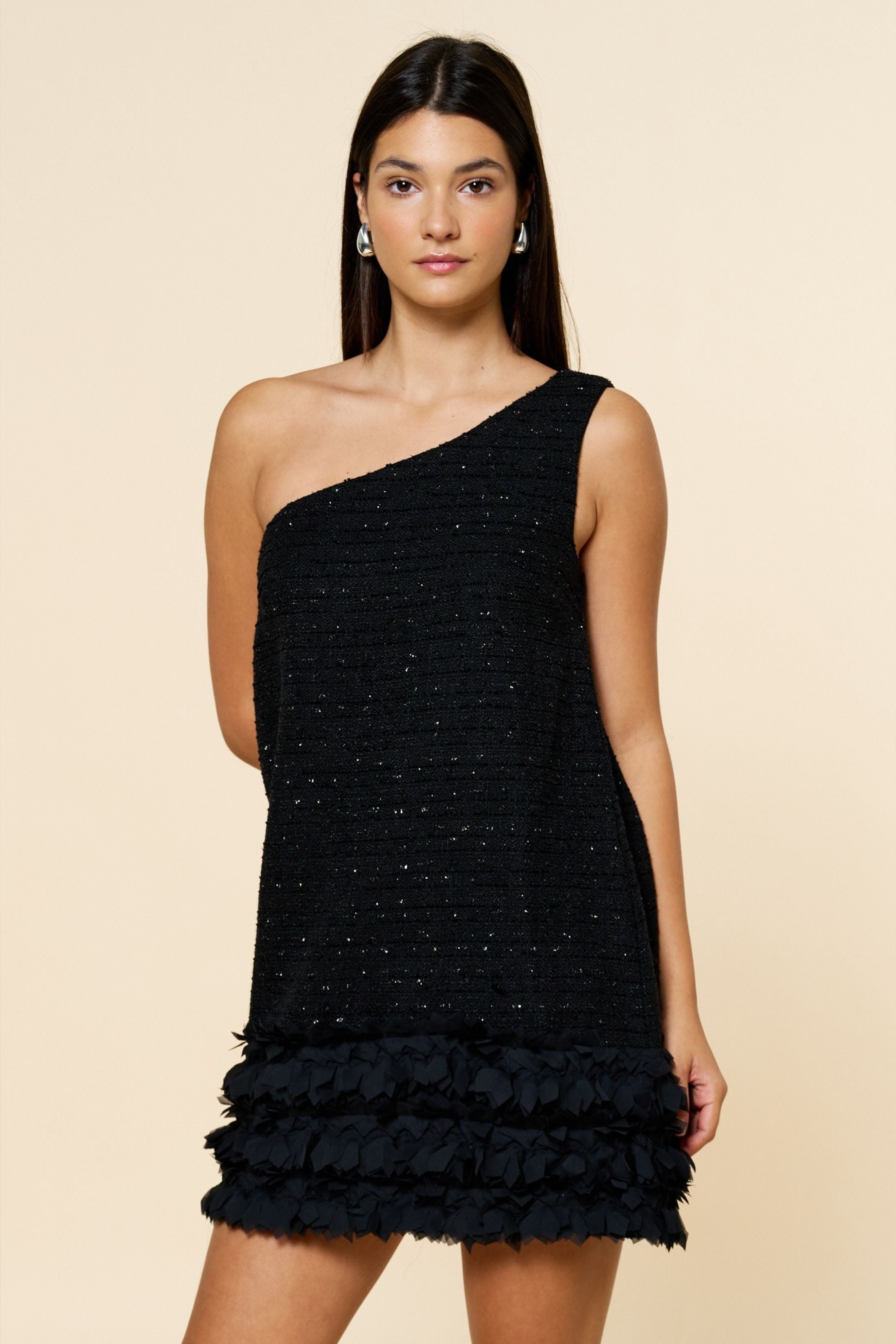 Miley Ruffled Hem Dress