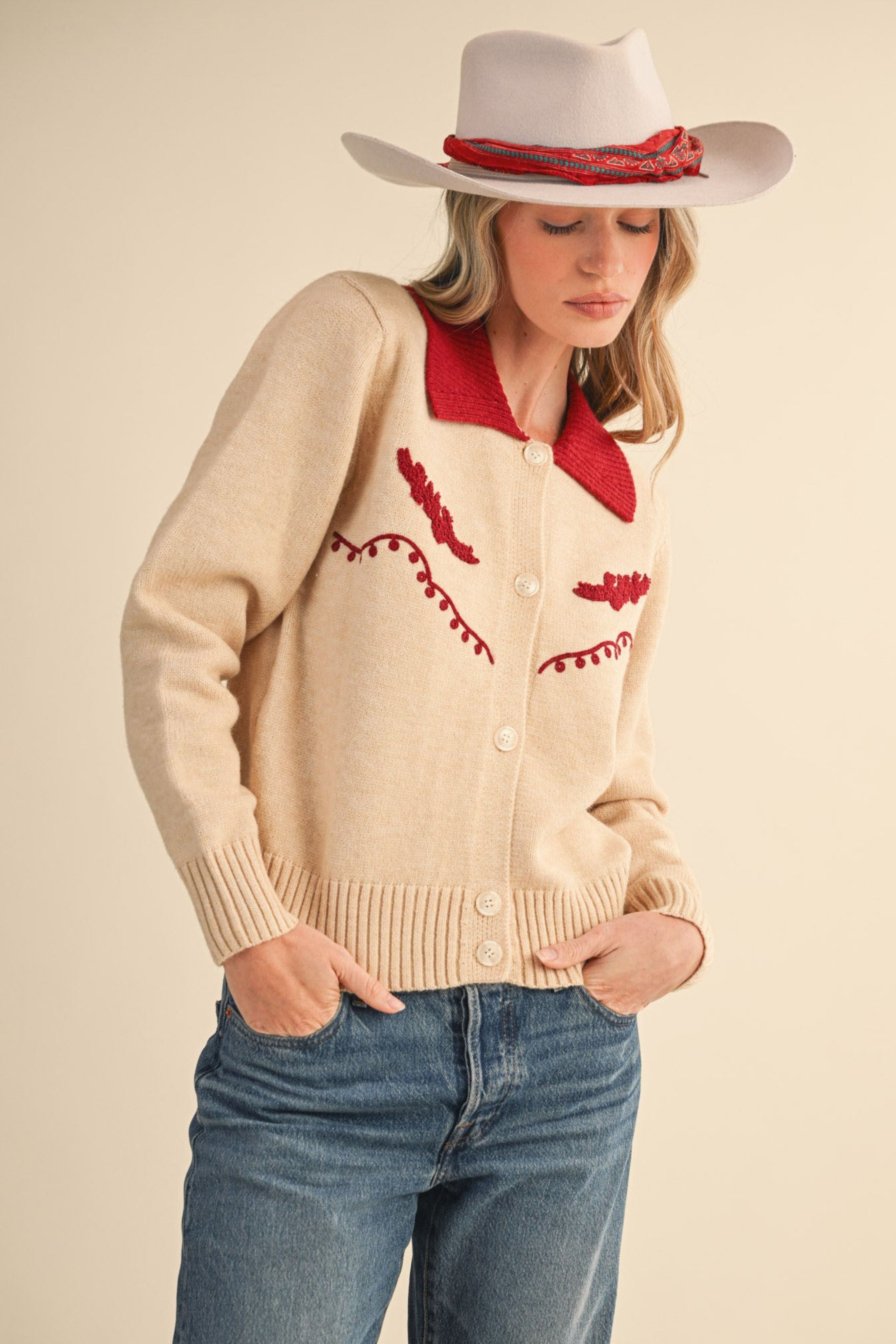 Hazel Western Sweater