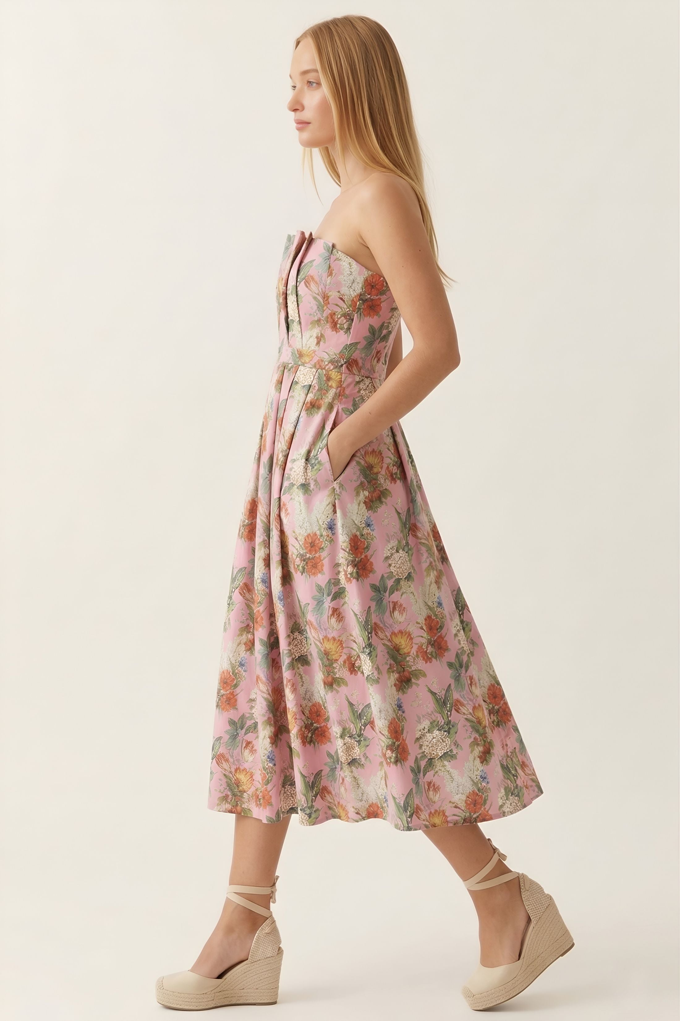 Ivy Floral Sleeveless Dress