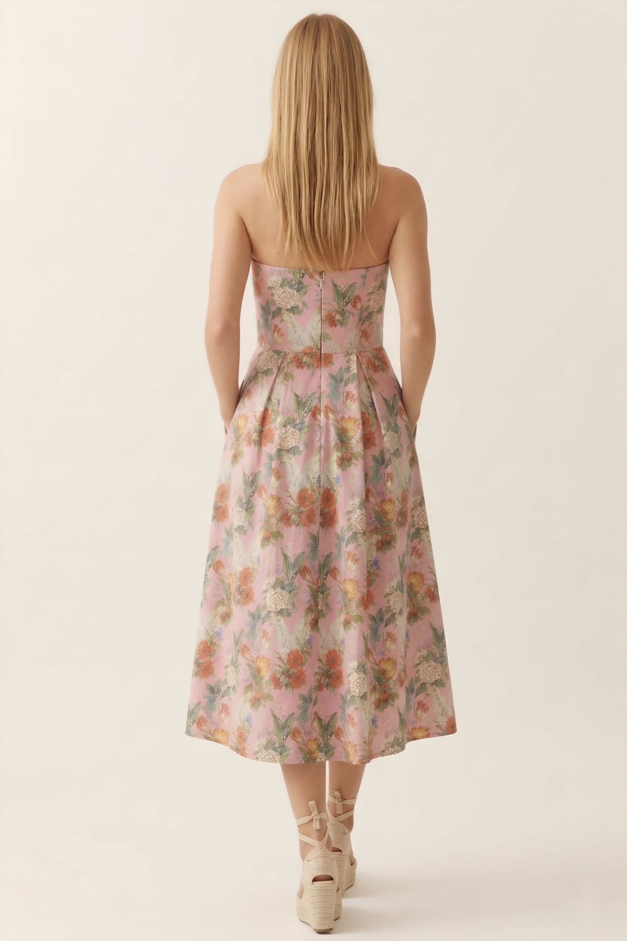 Ivy Floral Sleeveless Dress