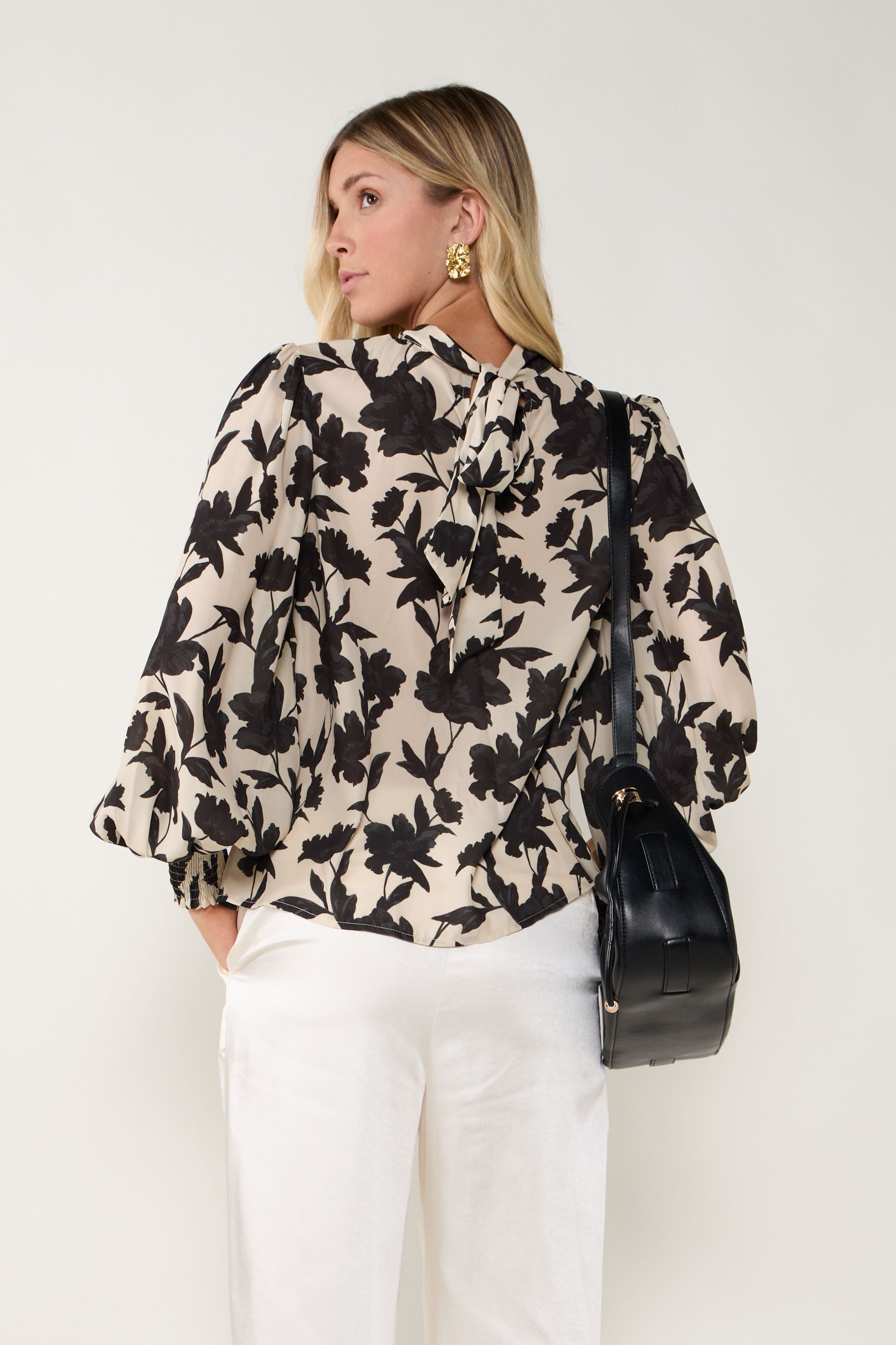Harlow Printed Woven Top