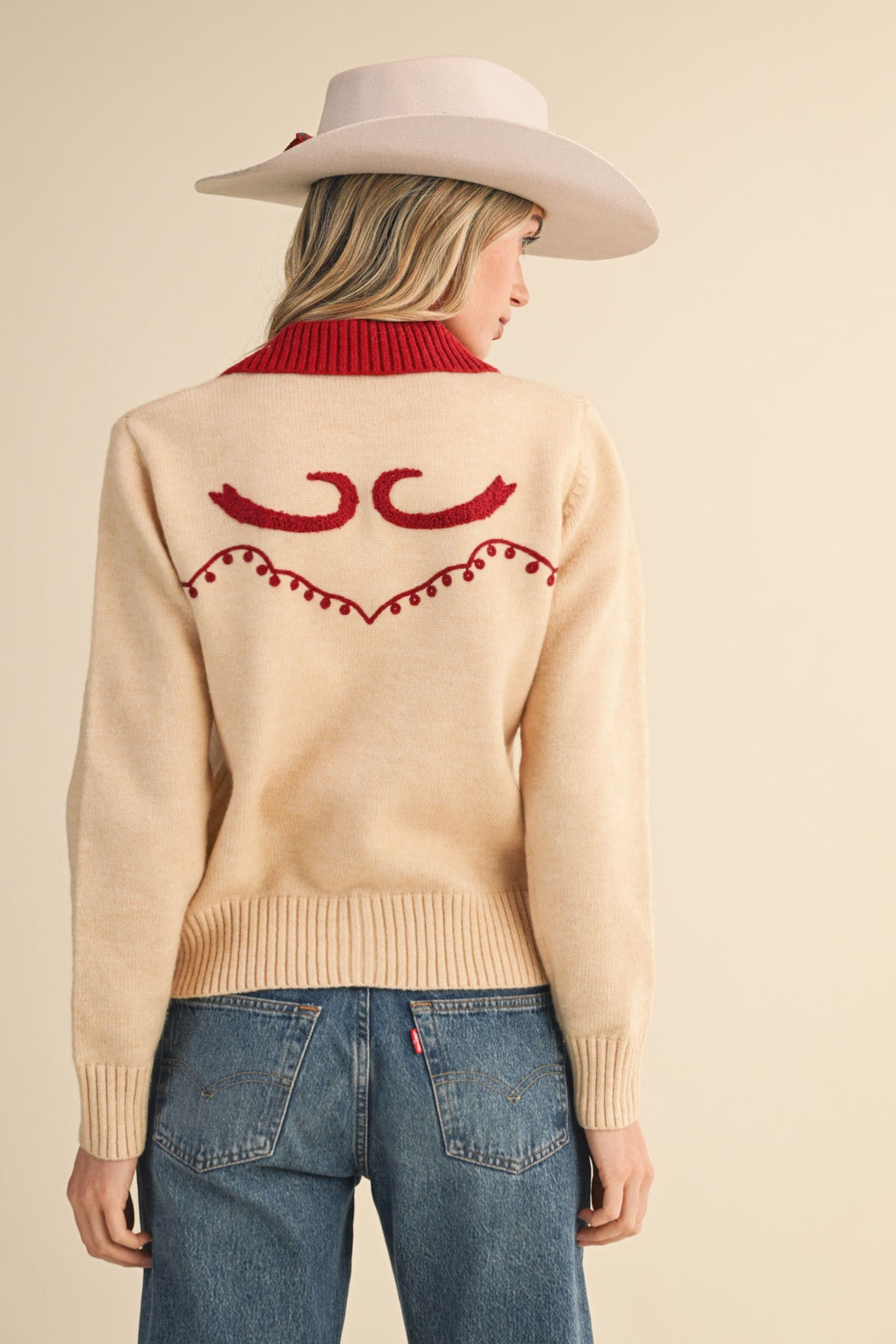 Hazel Western Sweater