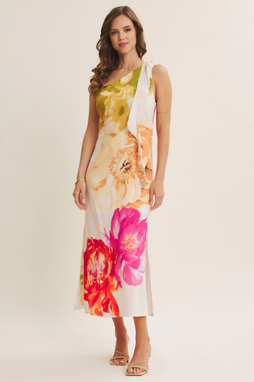 Rosie One Shoulder Maxi Dress