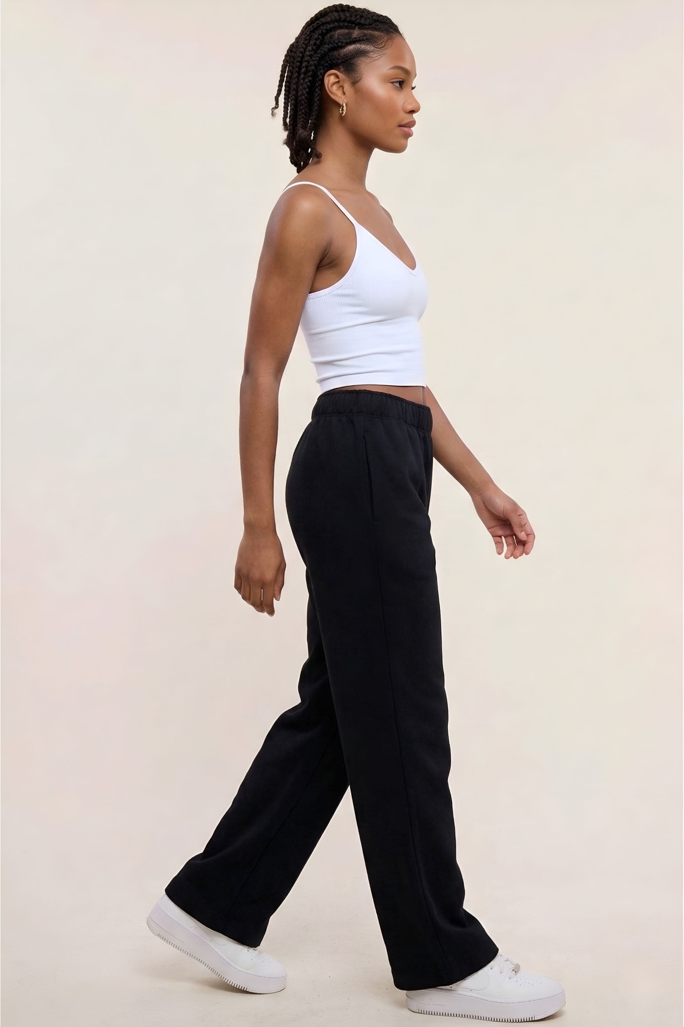 Yasmin Elastic Waist Pant
