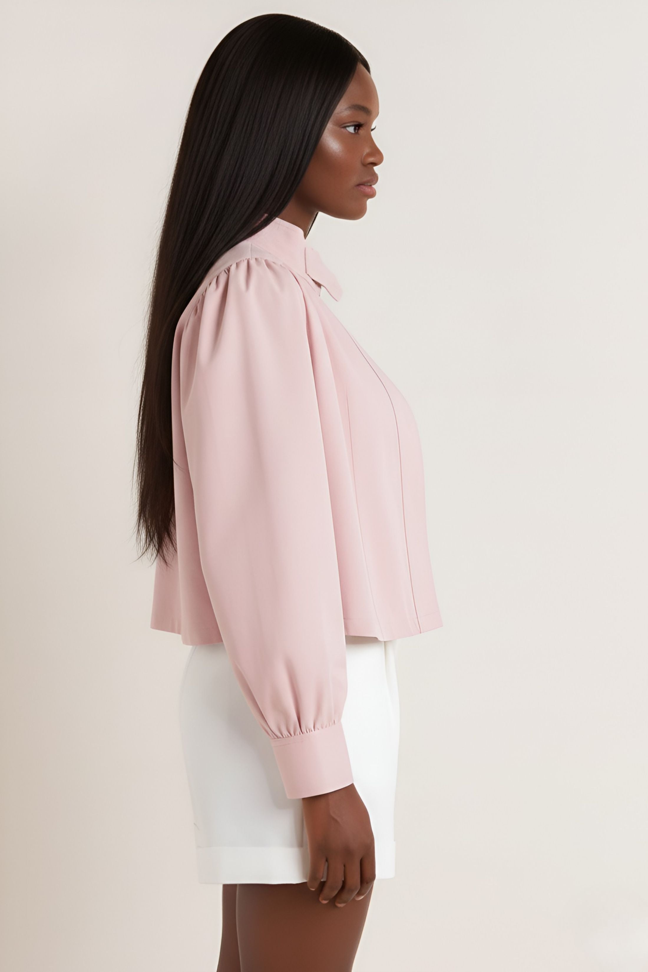 Jamie Solid Woven Jacket