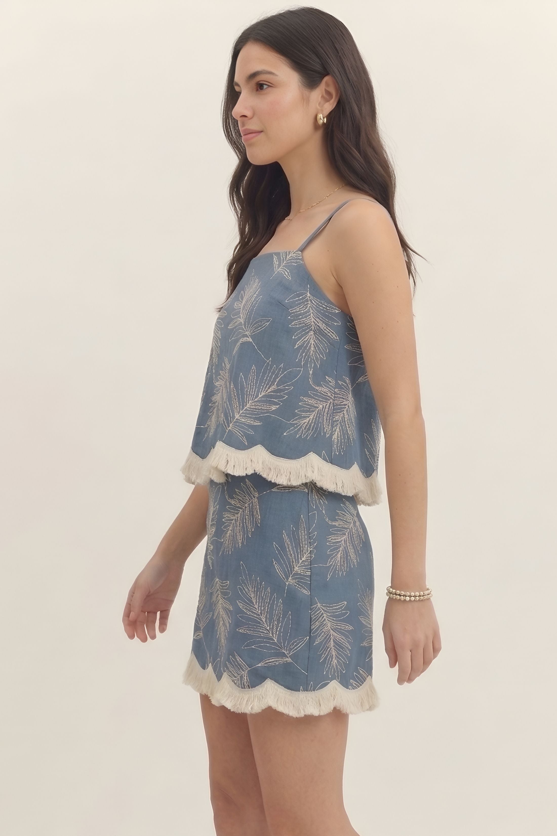 Dani Fringed Top
