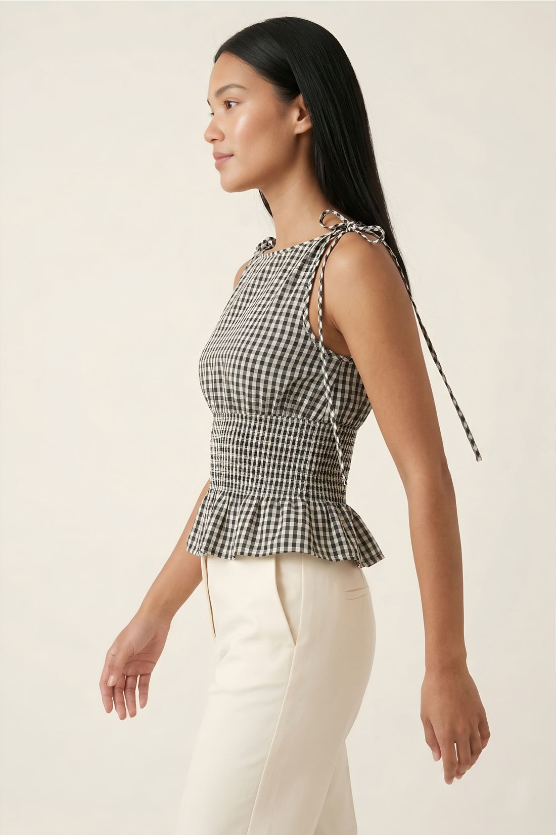 Riley Gingham Top