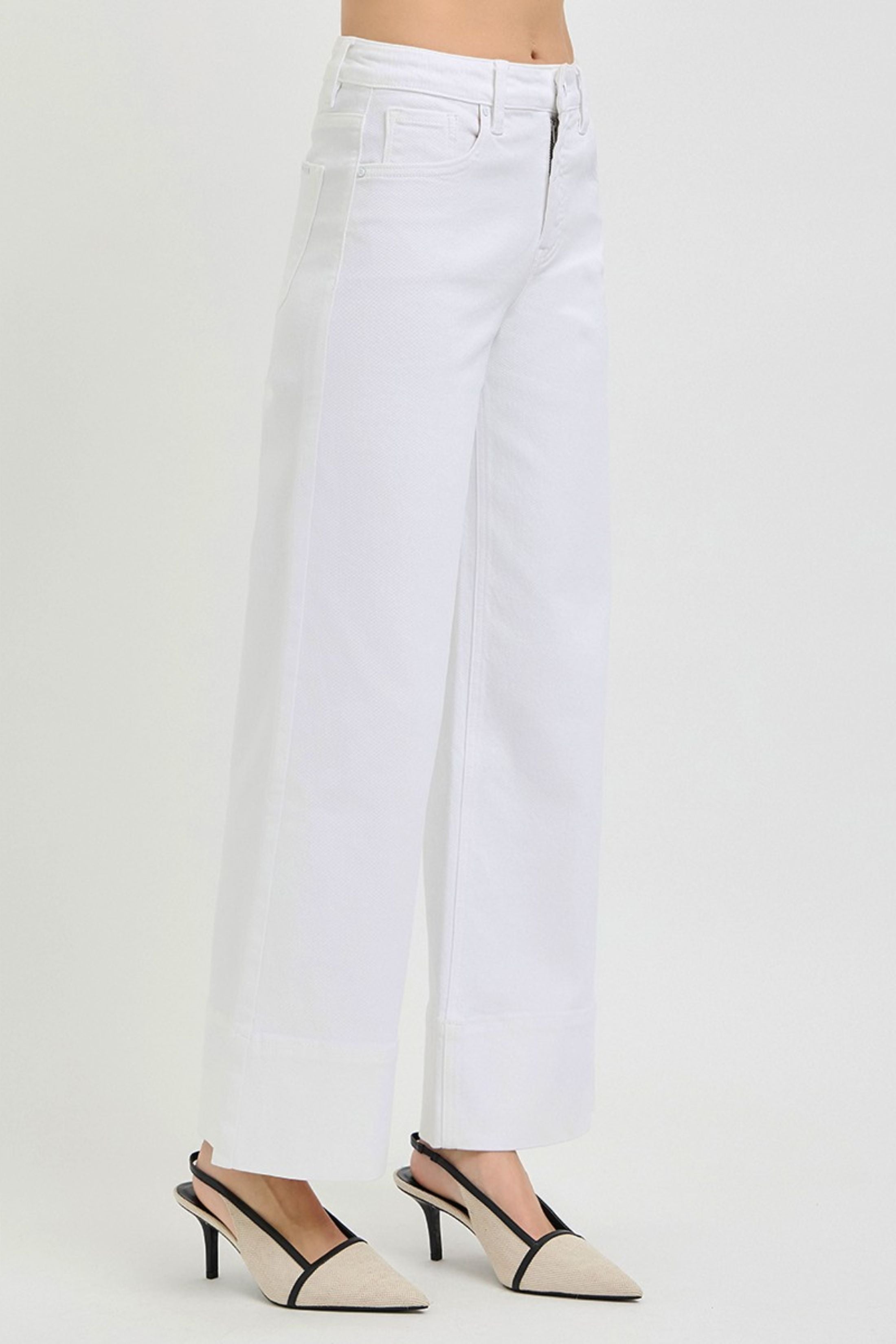 Logan Cropped Wide Jeans