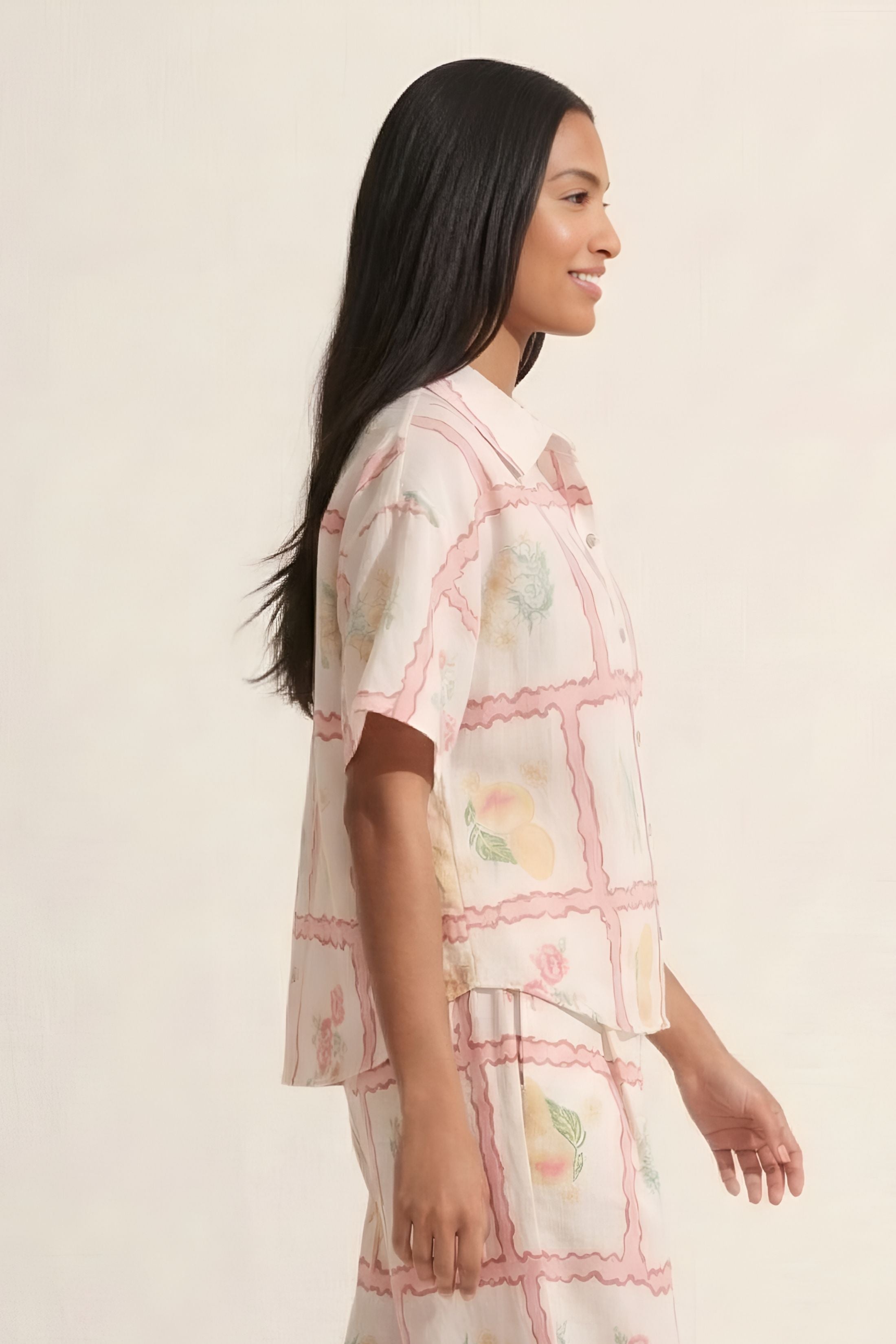 Collins Patterned Short Sleeve