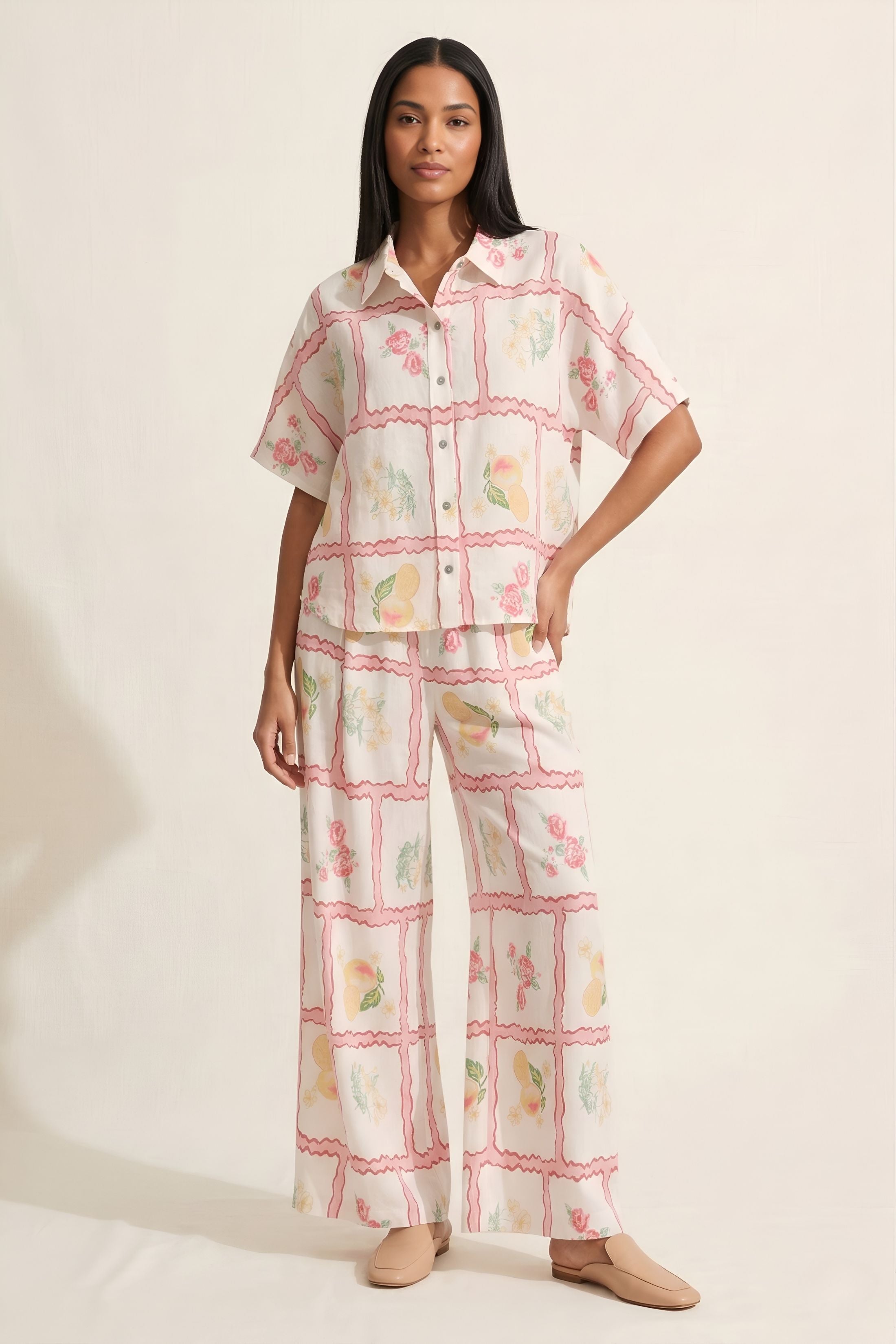 Collins Patterned Pants