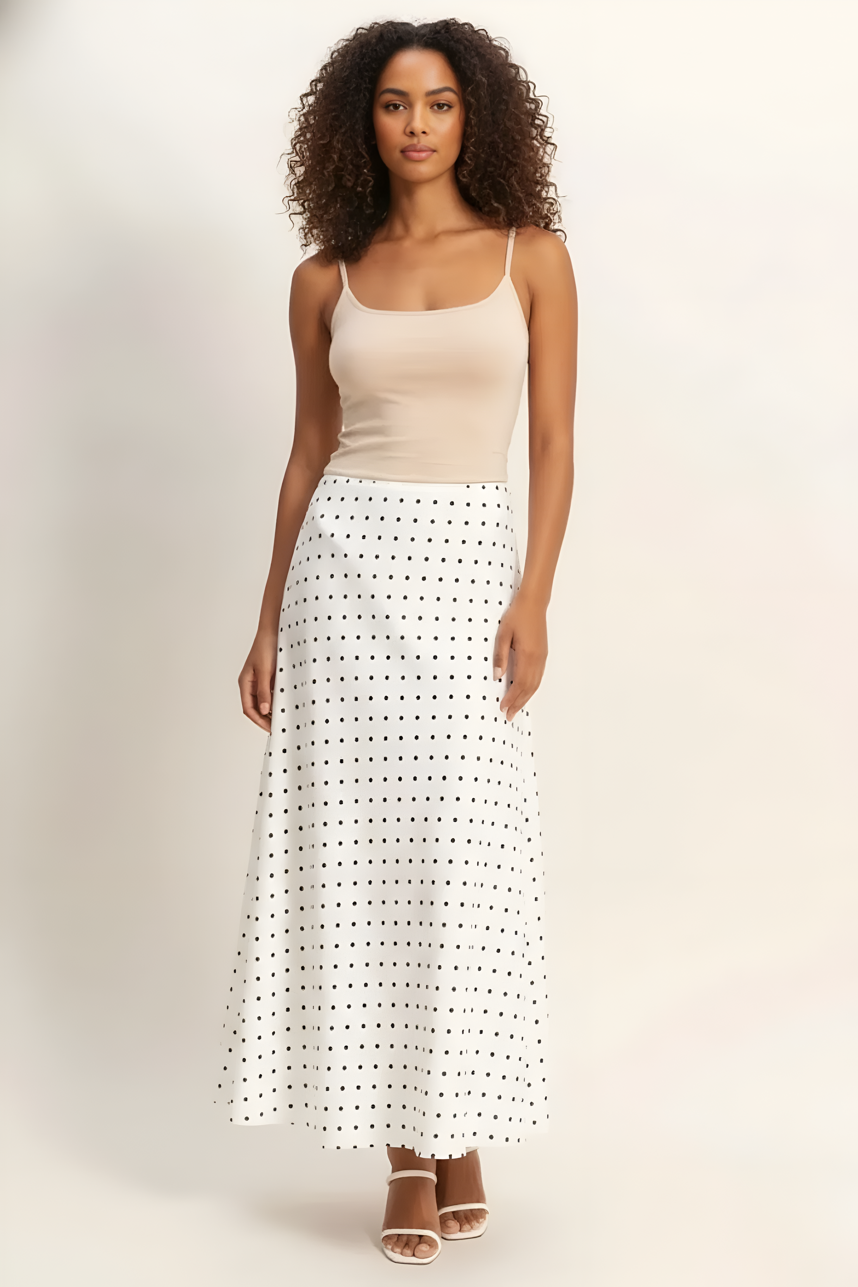 Liza Polka Dot Skirt