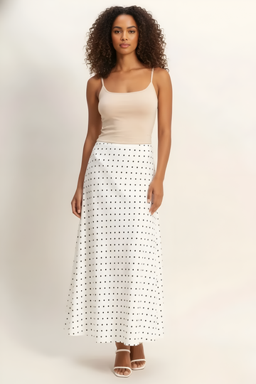 Liza Polka Dot Skirt