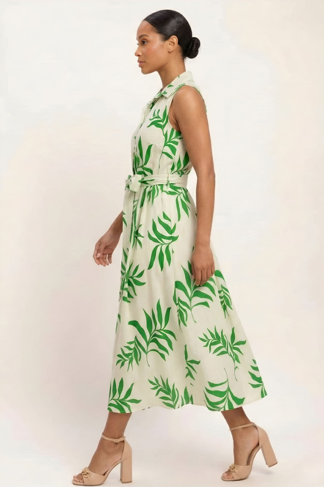 Anderson Belted Midi Dress