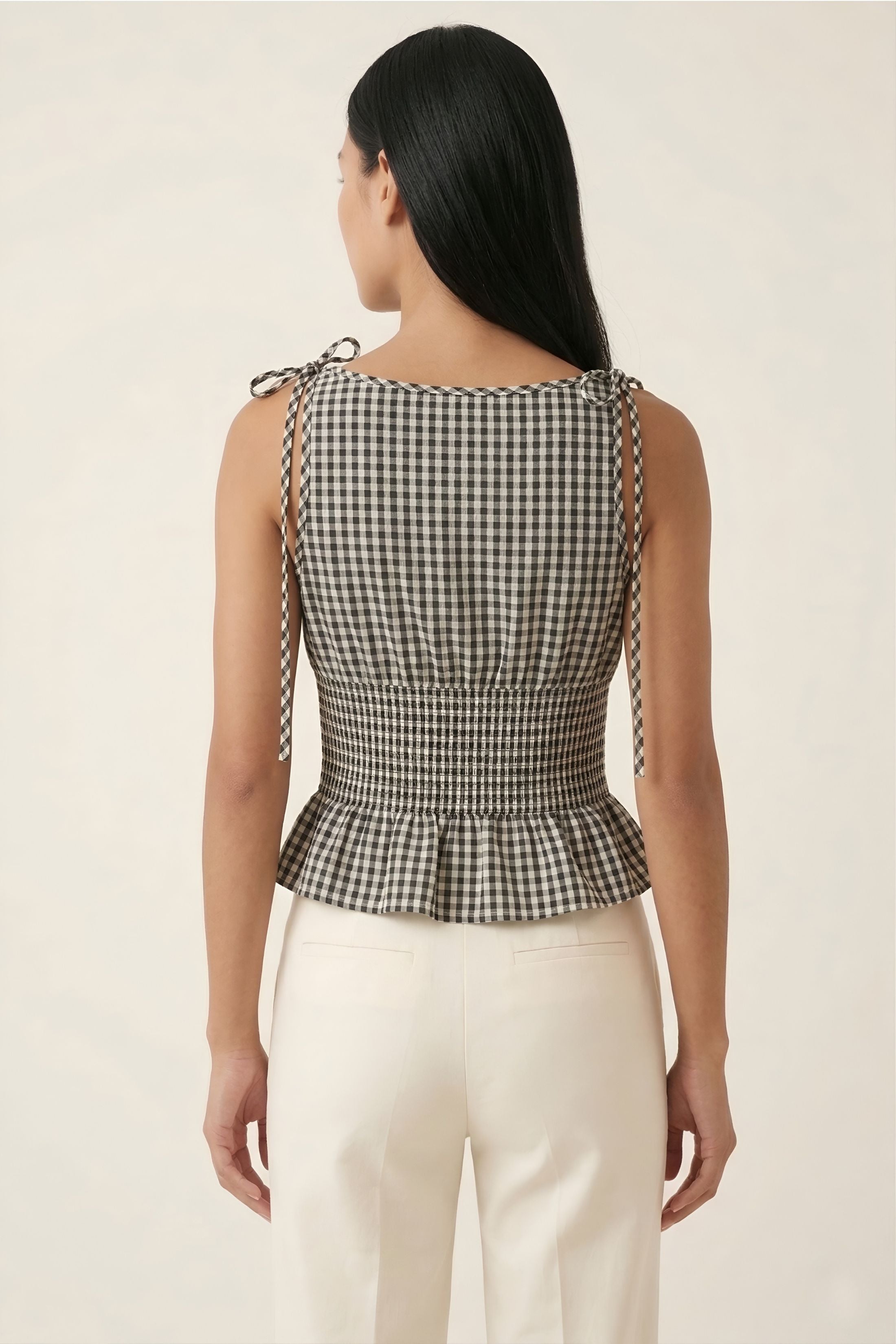 Riley Gingham Top