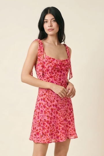 Kate Patterned Mini Dress