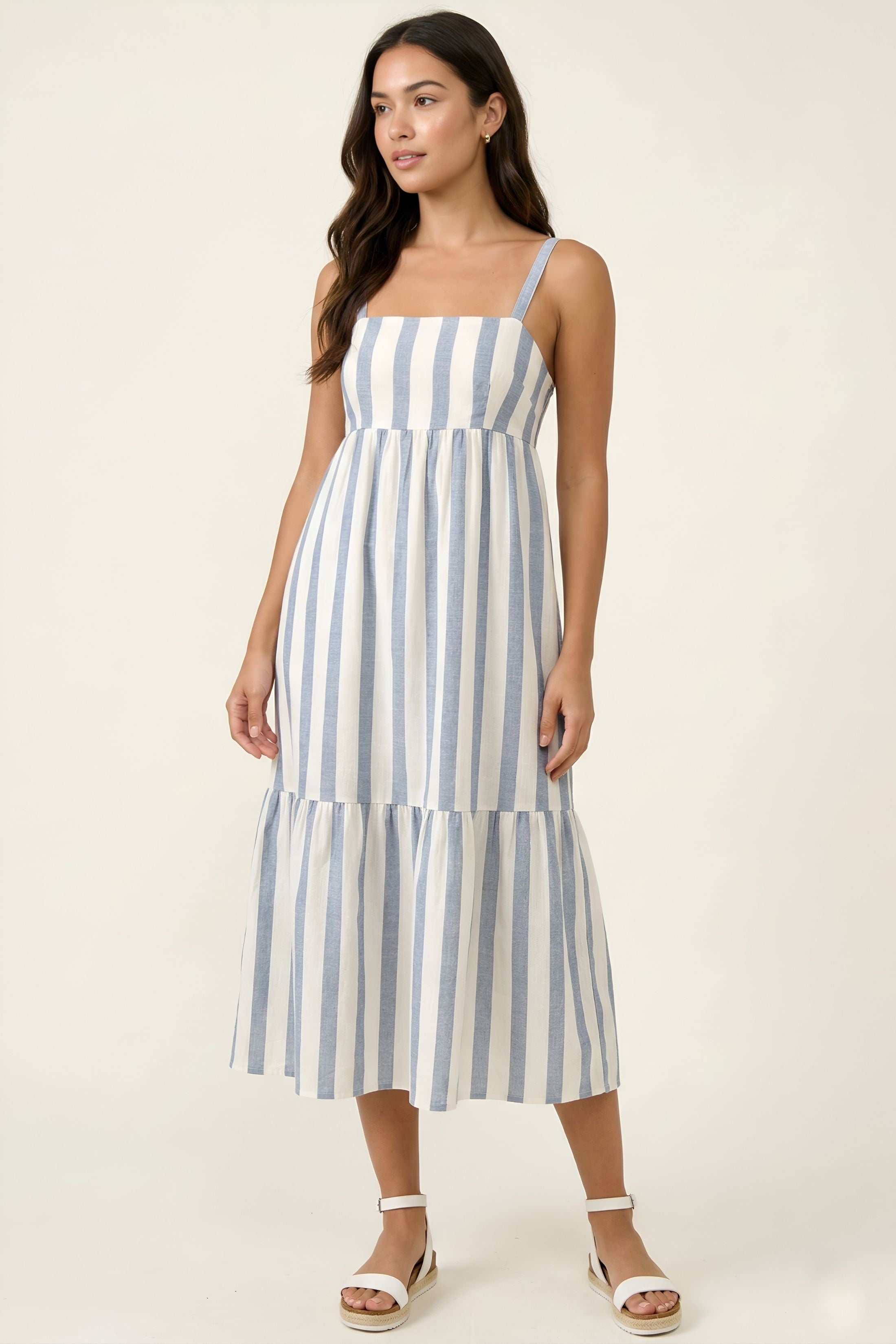 Eleanor Tiered Midi Dress