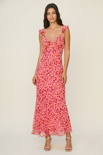 Kate Patterned Maxi Dress