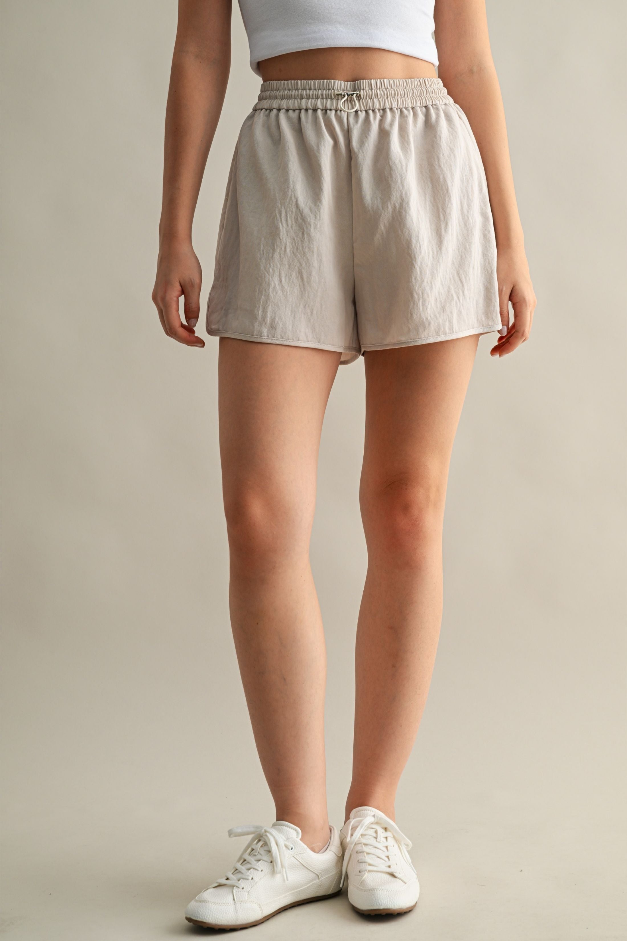 Ella Elastic Waist Shorts