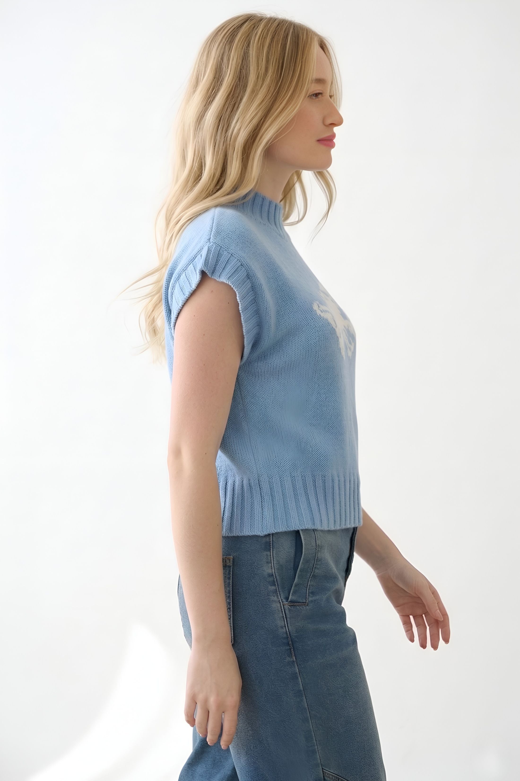 Tilly Sleeveless Lobster Sweater