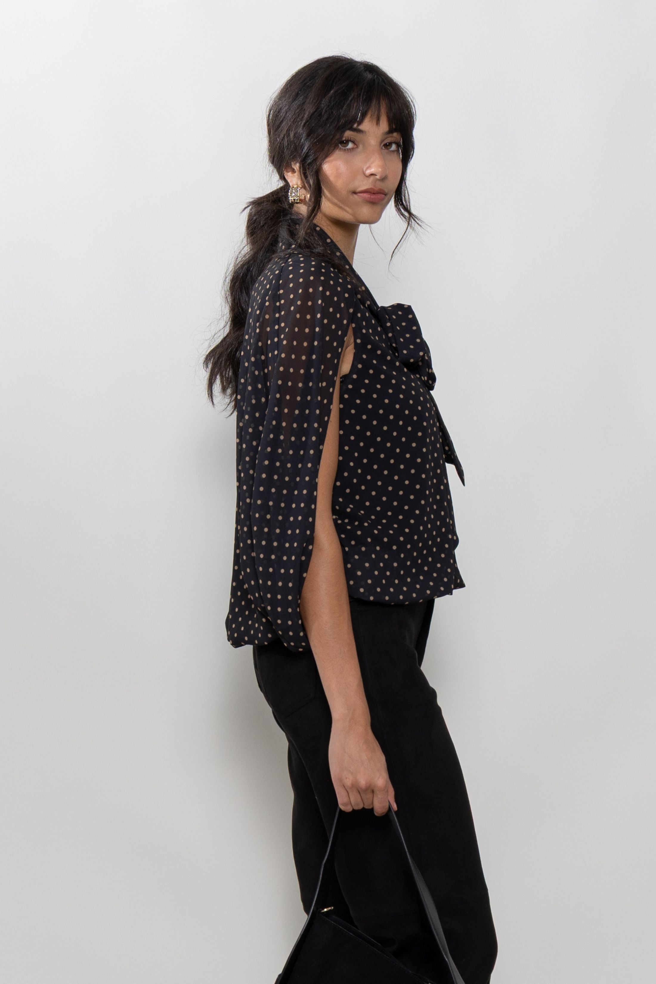Glenn Polka Dot Blouse