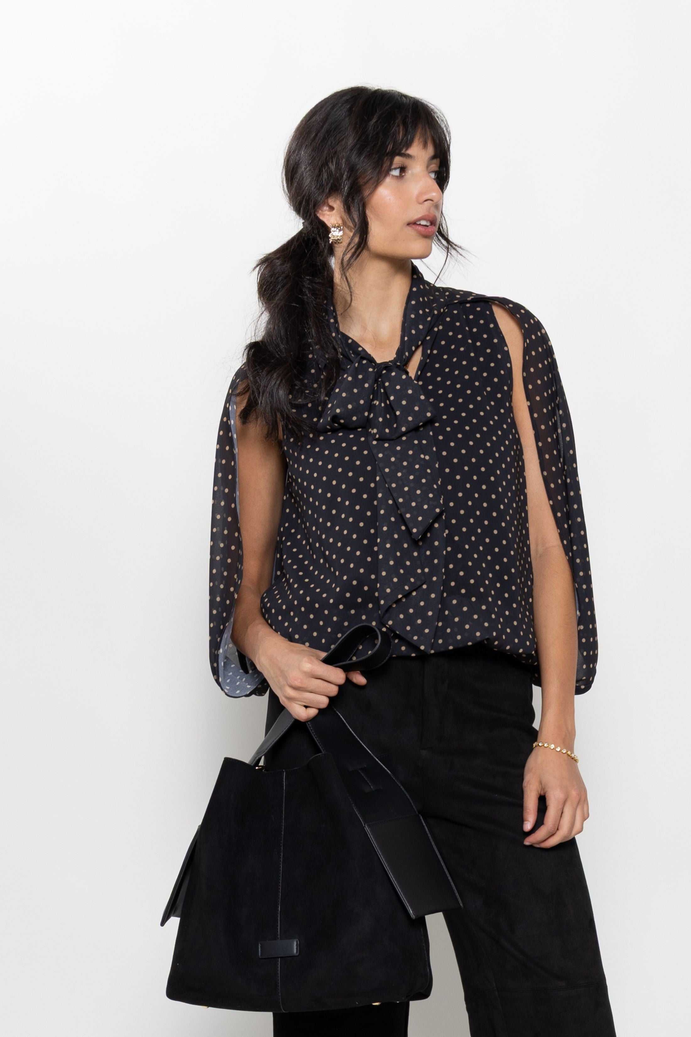 Glenn Polka Dot Blouse