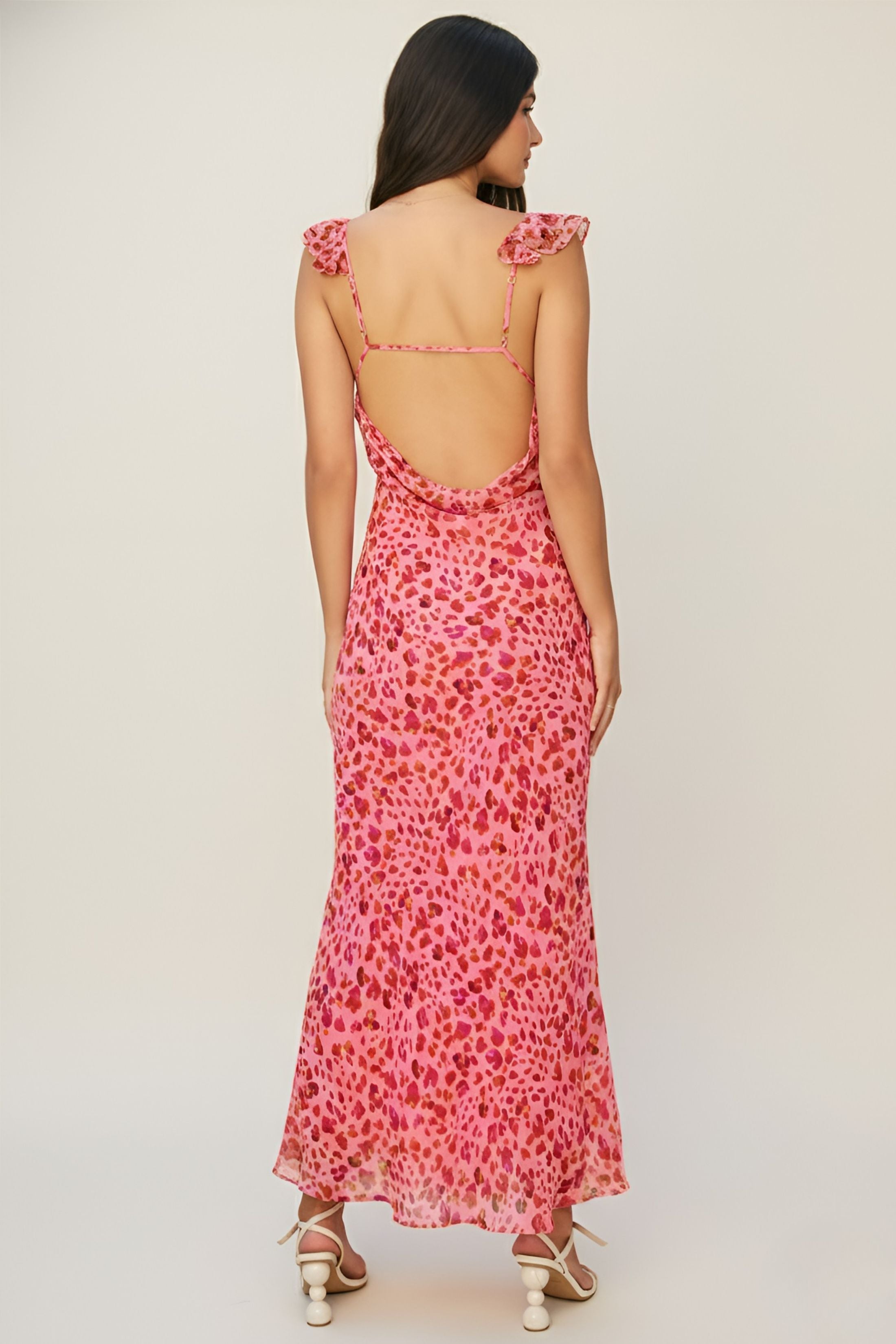 Kate Patterned Maxi Dress