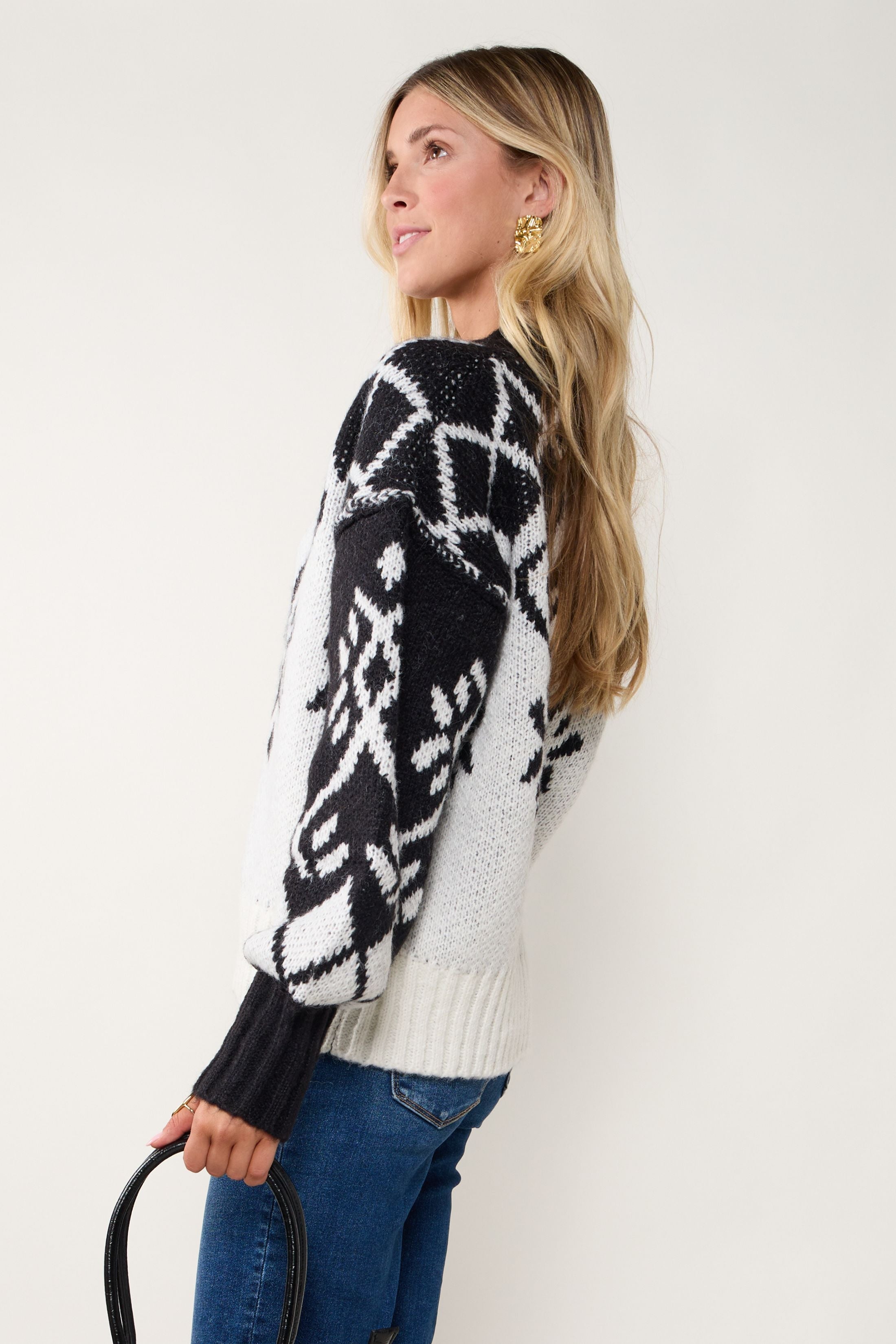 Rowan Contrast Pullover Sweater