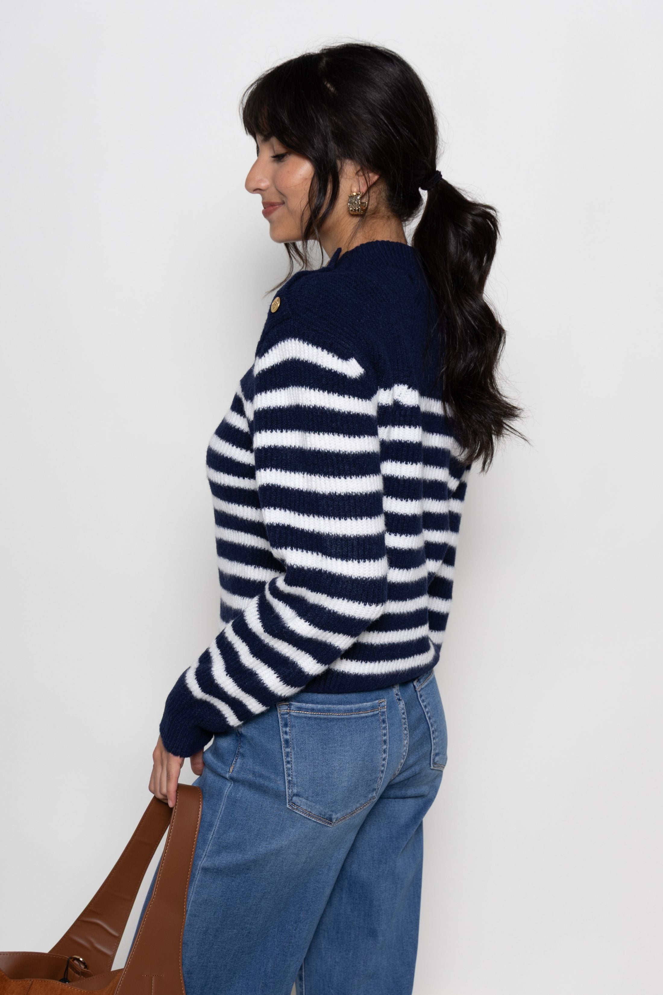 Dylan Striped Sweater