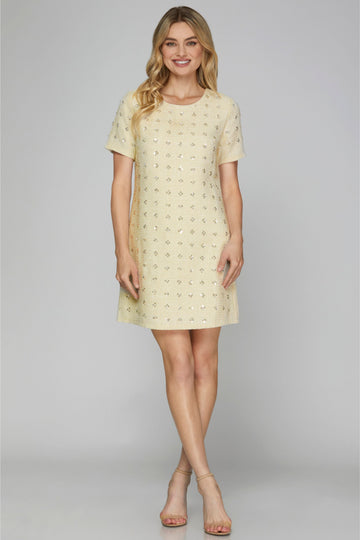 Ayers Tweed Mini Dress
