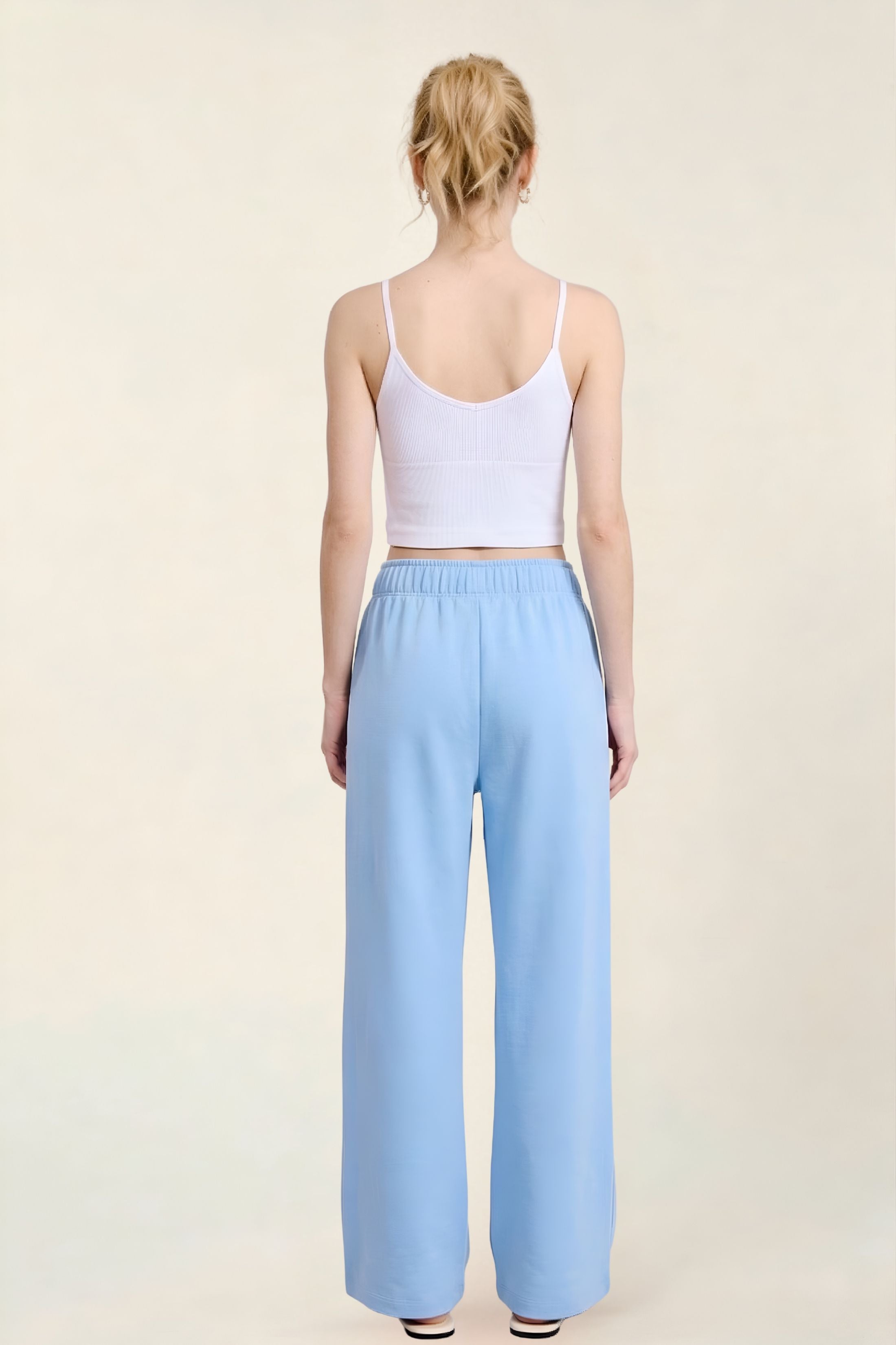 Yasmin Elastic Waist Pant