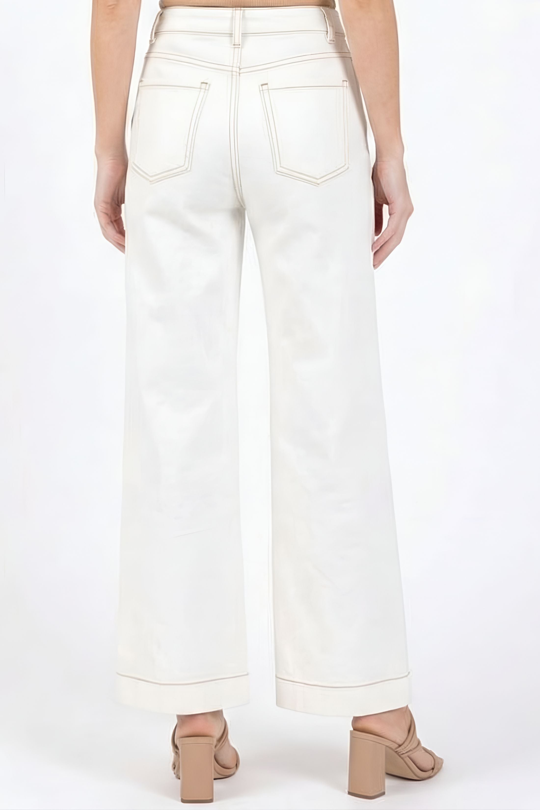 Claire High Waist Straight Jeans