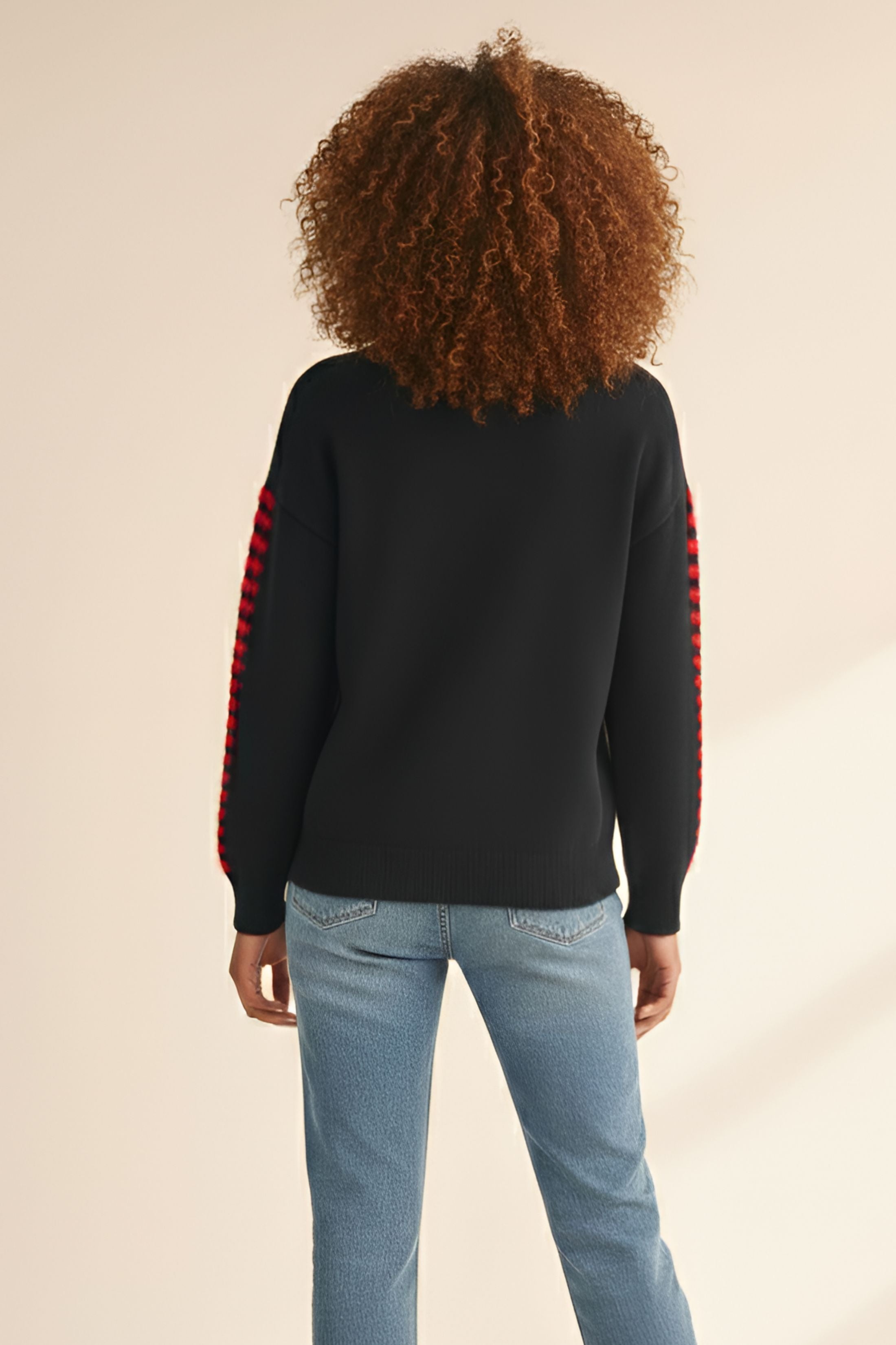 Mae Heart Knit Sweater