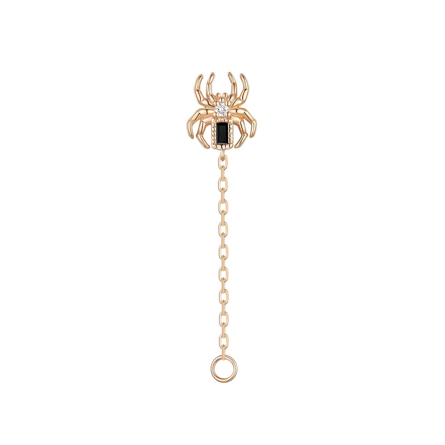 Grim - Spider with Chain and Jump Ring
