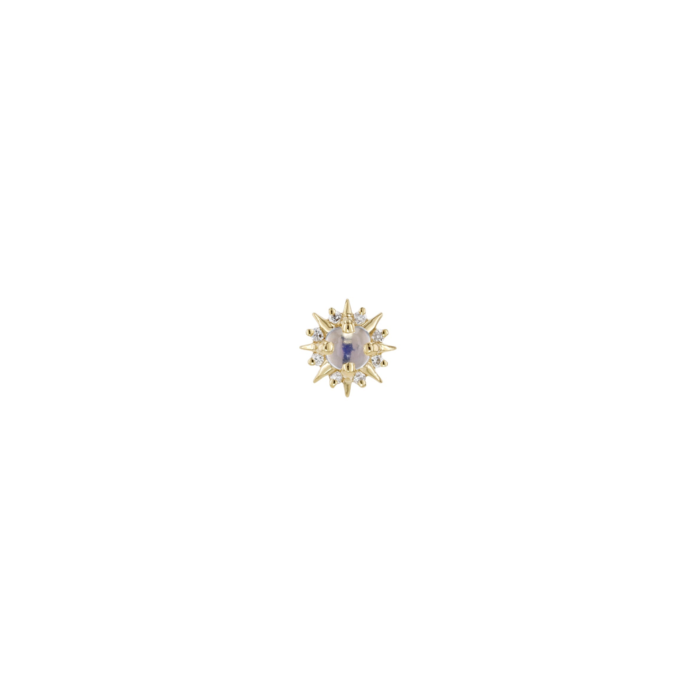 Surya Mini with Cabochon Gemstone