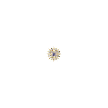Surya Mini with Cabochon Gemstone