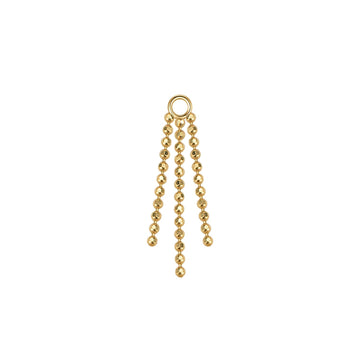 Triple Ball Chain Charm