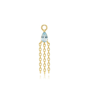 Veronika Mini Charm - Colored Gemstone