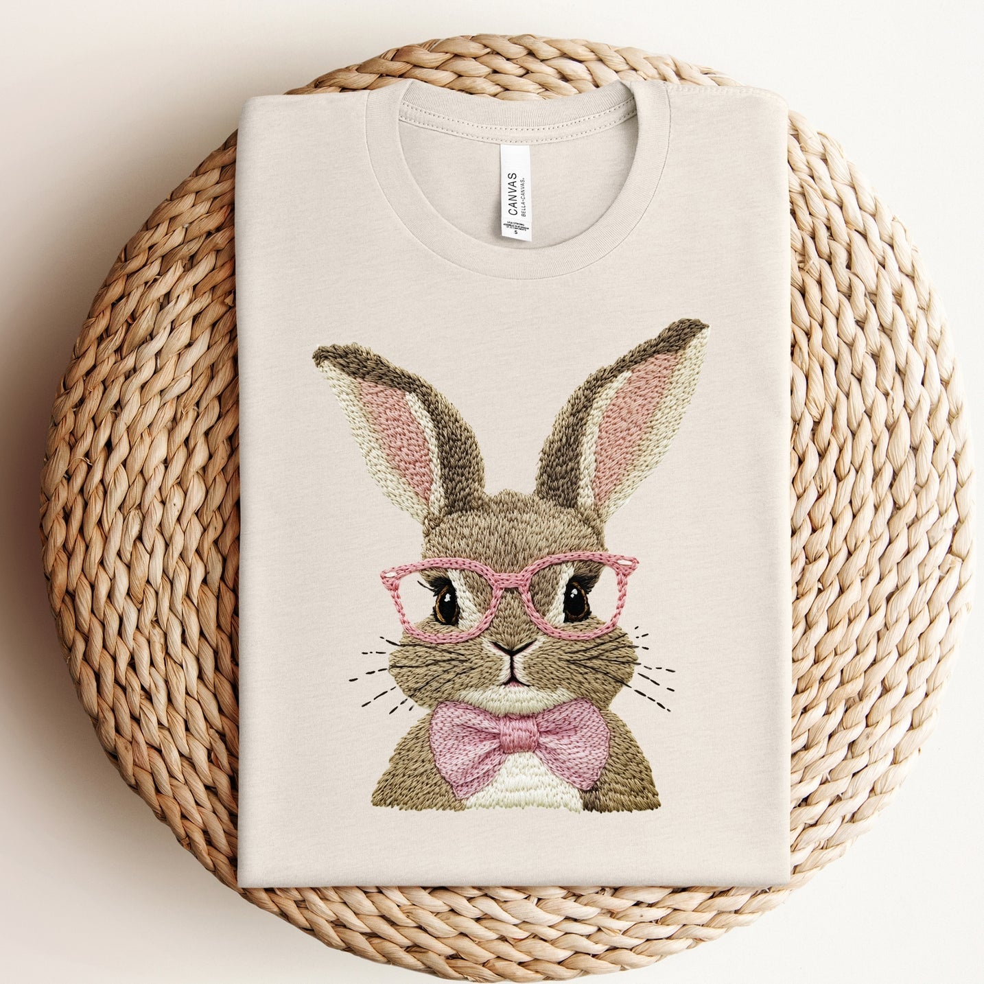 Faux Yard Easter Bunny Tee